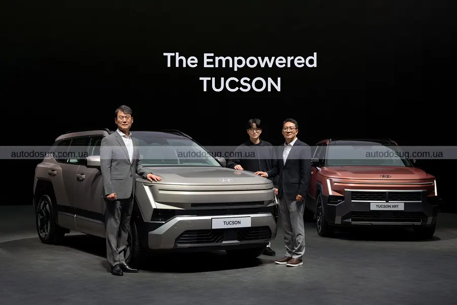 Новий Hyundai Tucson здивував дизайном і гібридами