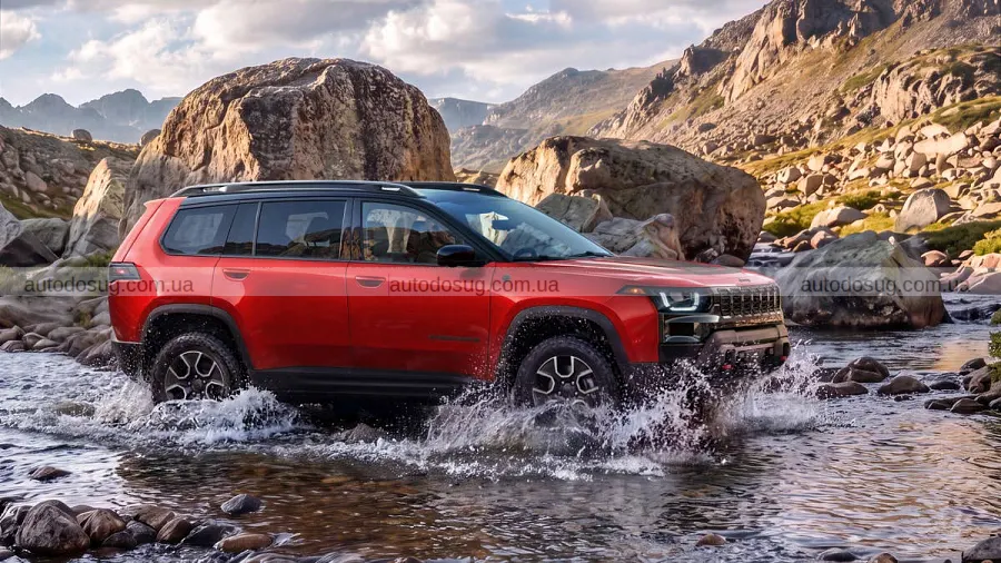 Новий Jeep Cherokee Trailhawk пішов далі асфальту