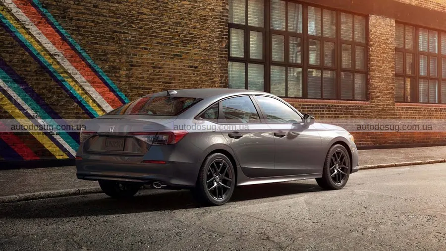 Оновлений Honda Civic подорожчав і отримав Sport-L