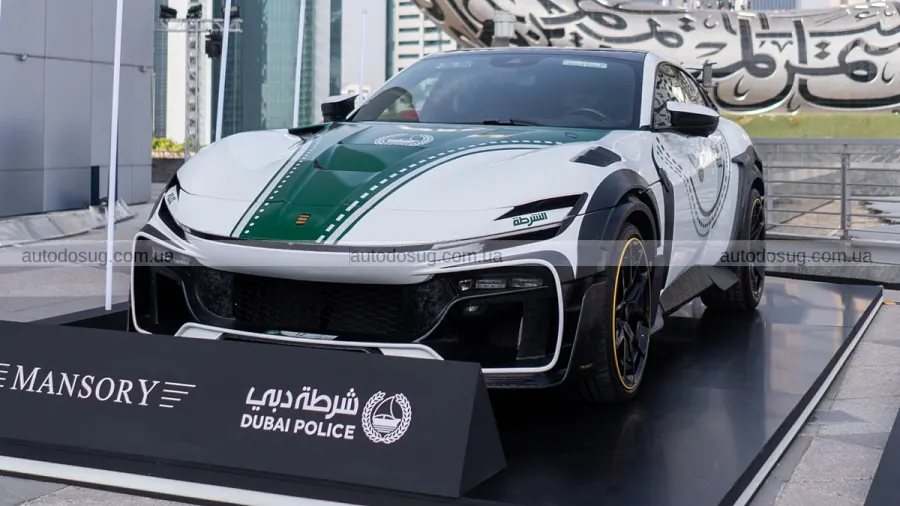 Поліція Дубая отримала 920-сильний Lamborghini