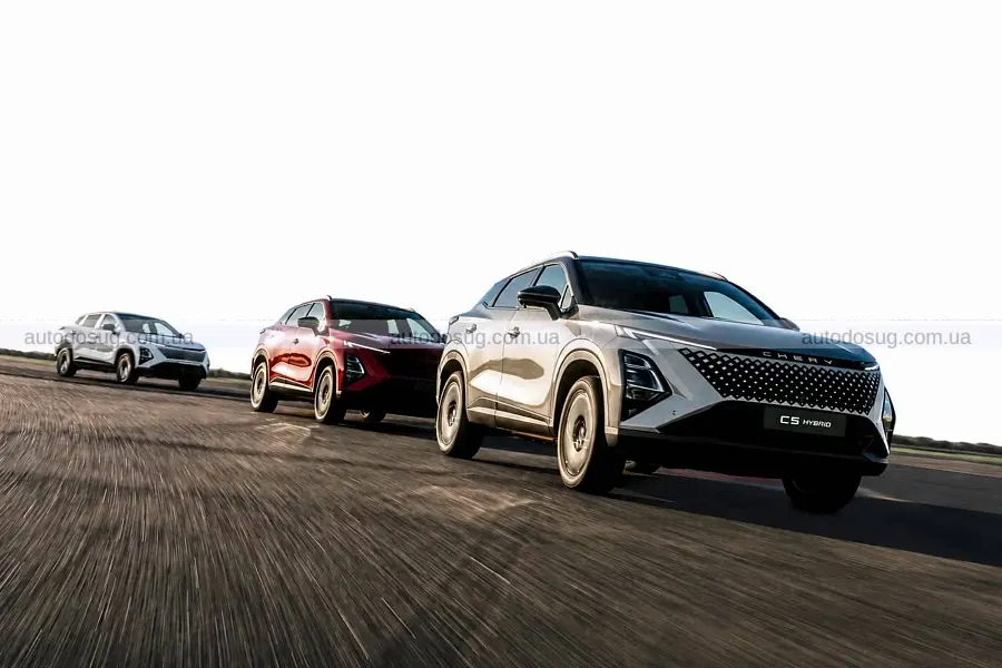 Поломка осі зупинила Chery Omoda 5 в Малайзії